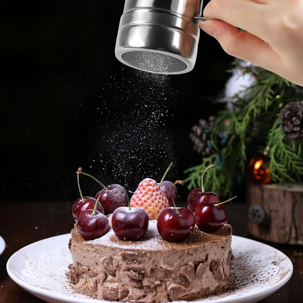 Cinnamon Powder Sugar Shaker Duster Dispenser