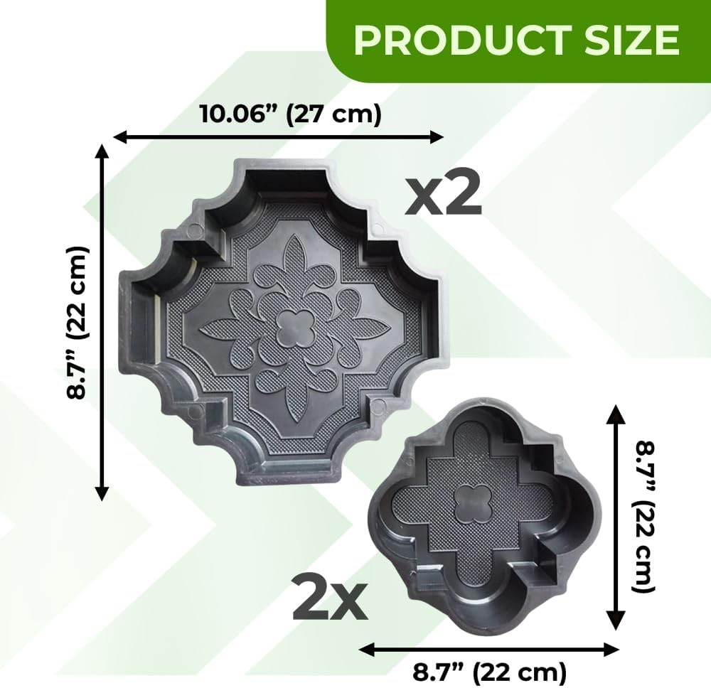 Beautiful Plastic Form Big Pathmaker Concrete Molds Cement Molds for Concrete