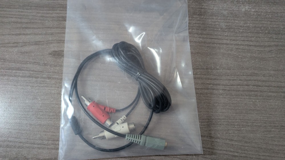 Red Samurai Gaming Headset 3.5 MM Audio Mic Cables With USB Cable