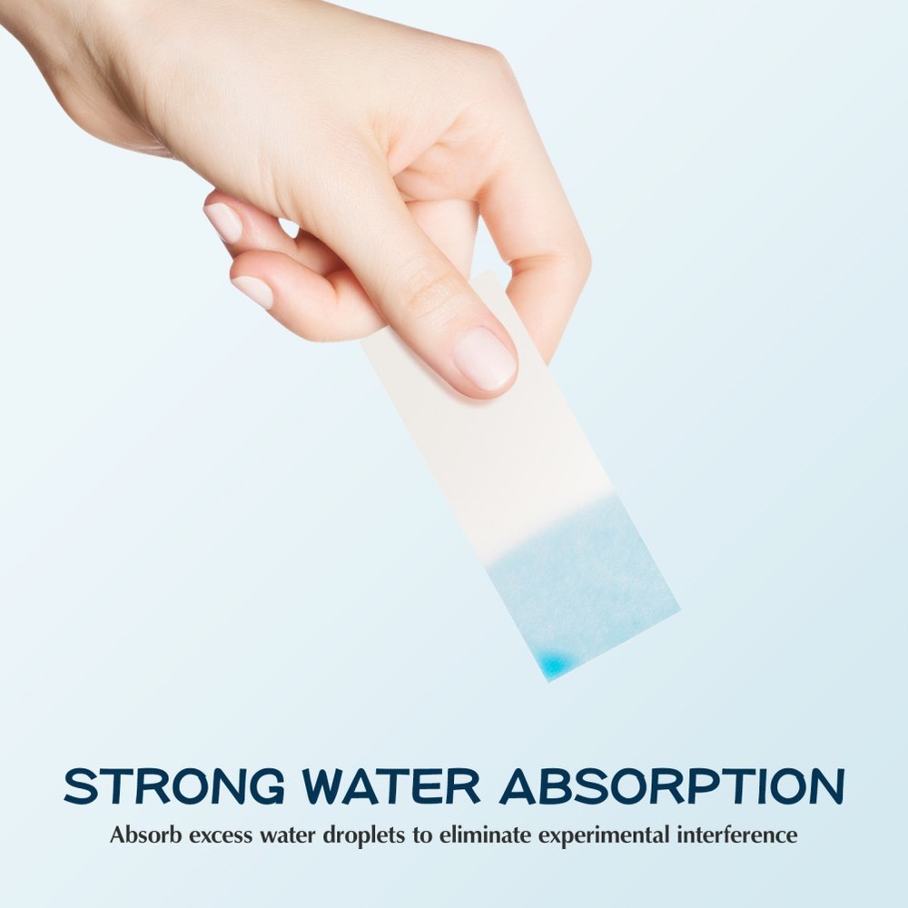 500 Pcs Chromatography Paper for Laboratories Experiments Filter