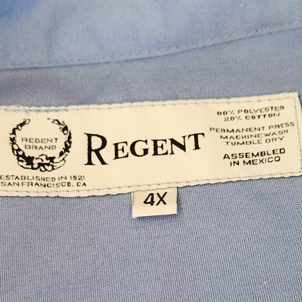Regent Lab Coat Unisex blue size 4X