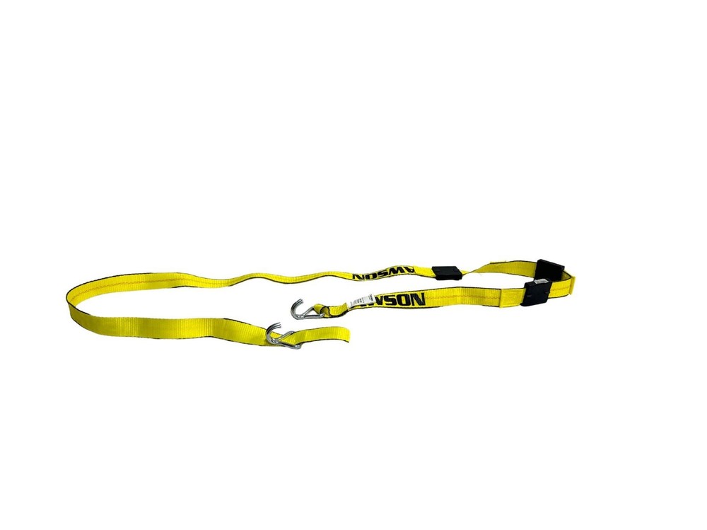2"X12' Over the Tire Strap with Wire Hooks 4 Pack