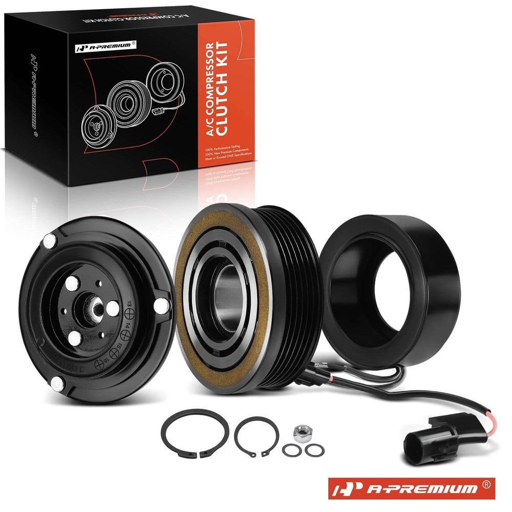 A-Premium A/C Compressor Clutch Kit for Mitsubishi Eclipse 06-11 Galant 04-12