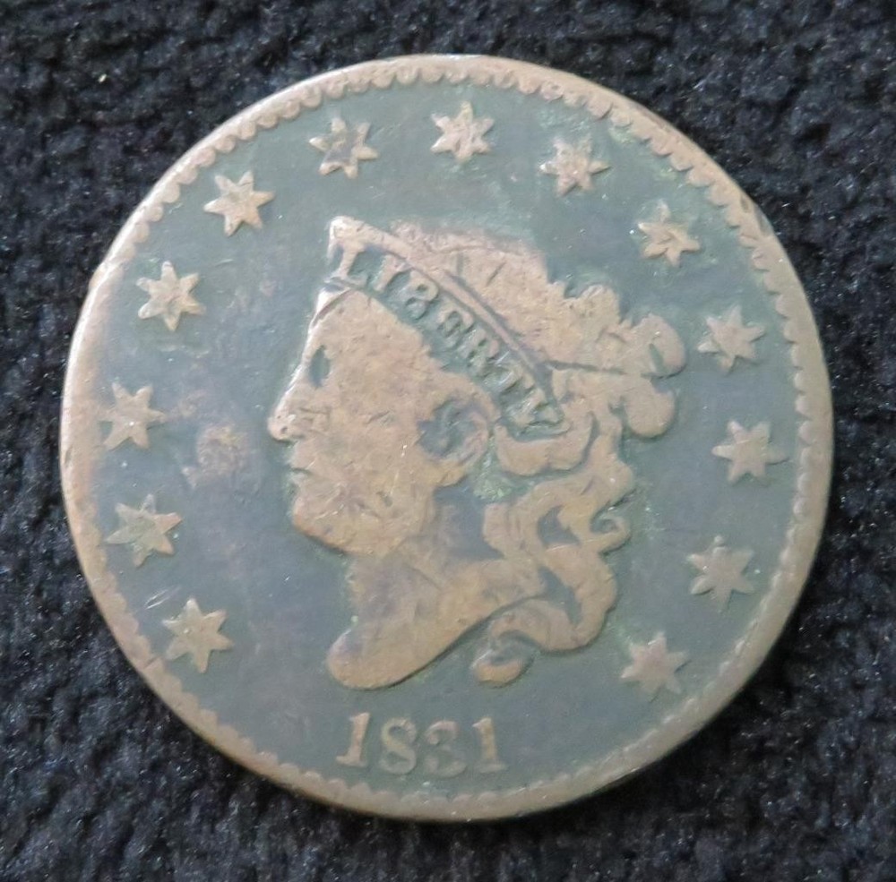 1831 Large Cent * Great for a Type Set * 5786