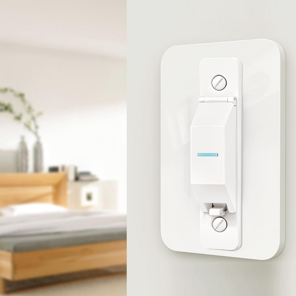 2 Pack Light Switch Cover Guard,Wall Lock With Glow White-2PCS