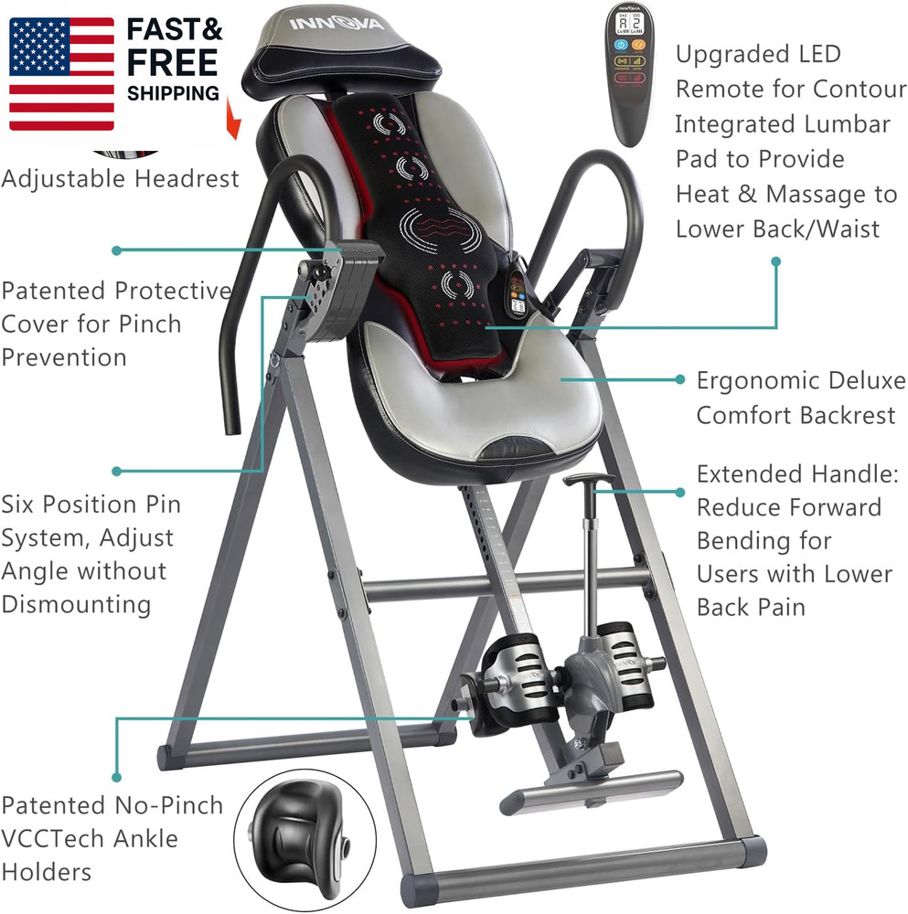 Innova Advanced Heat and Massage Inversion Table