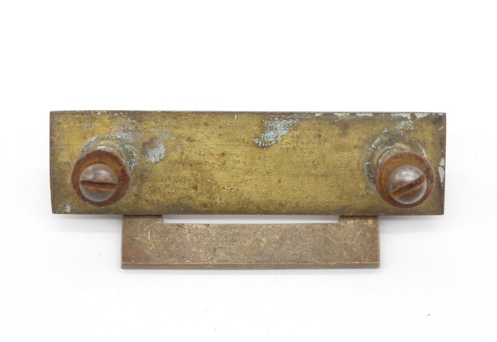 Arts & Crafts 3.5 in. Brass Drawer Pull