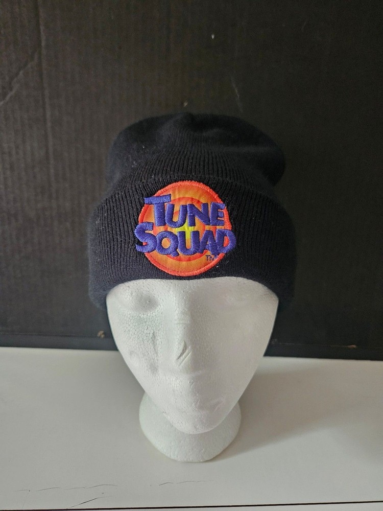 Space Jam Tune squad beanie winter hat black