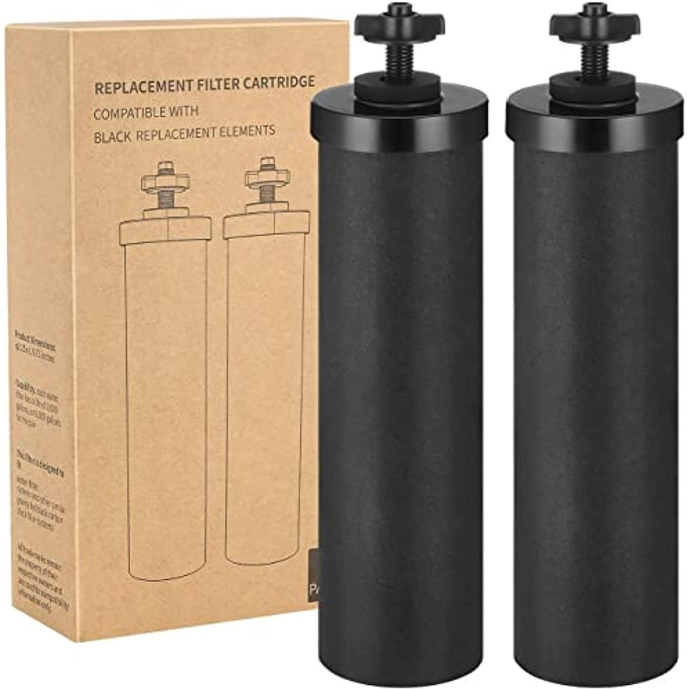 2 Packs Fit For Gravity System Filters BB9-2 Black For Berkey Water Filter