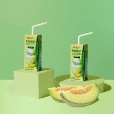 Binggrae Melon Flavored Milk Drink 6.8ozx6pack哈蜜瓜牛奶保久调味乳