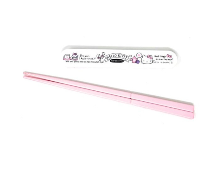 Hello Kitty Chopsticks DAISO Sanrio Utensils CHRISTMAS