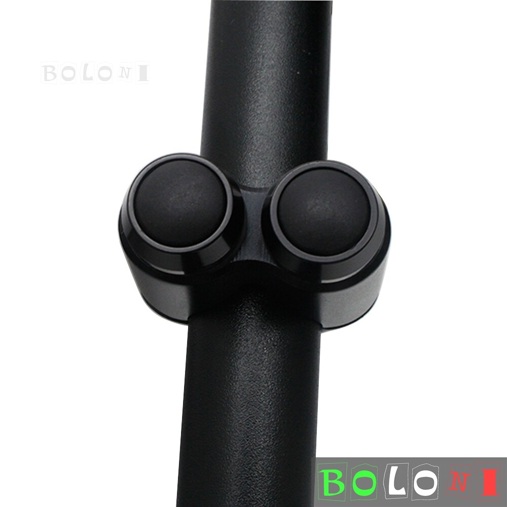 Black 2 Button Motorcycle Hand Control Momentary Switch For 7/8" Bars M-switch