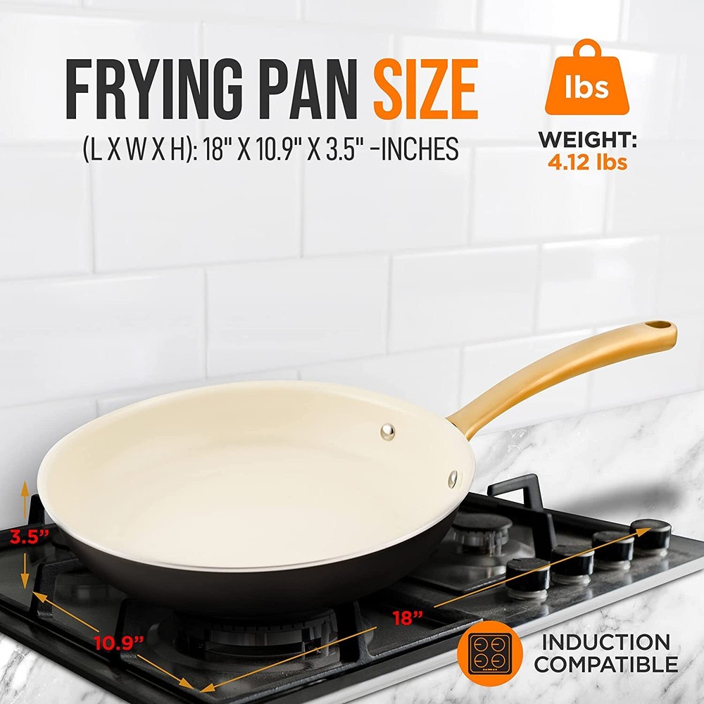 Nutrichef NCHG10 10"Frypan