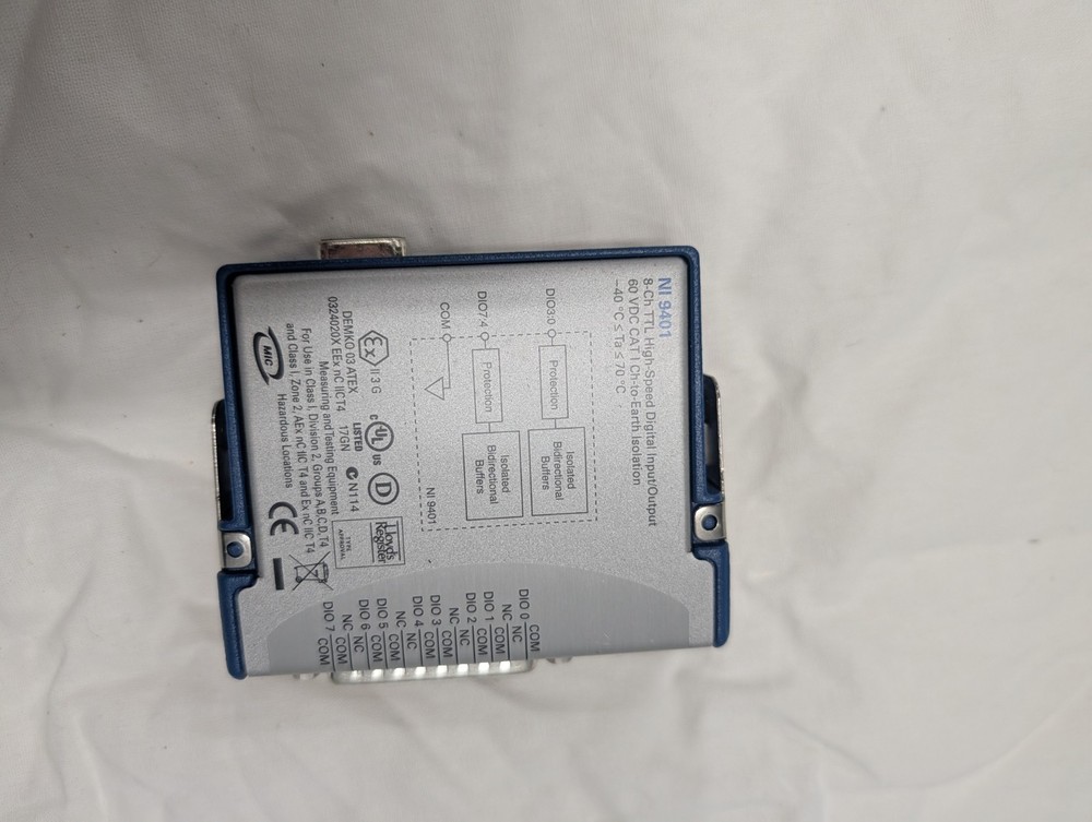 National Instruments NI 9401 cDAQ Digital Input Output Module barely used