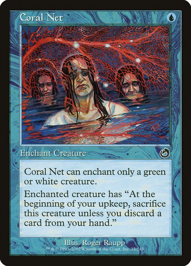 Coral Net Torment 35 MTG MP