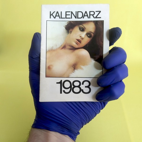 Retro Erotic Folding CALENDAR 1983-1984