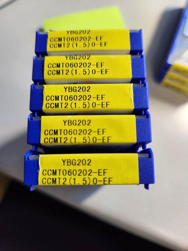 zcc-ccmt 21.50-ef ybg202 inserts 10pc