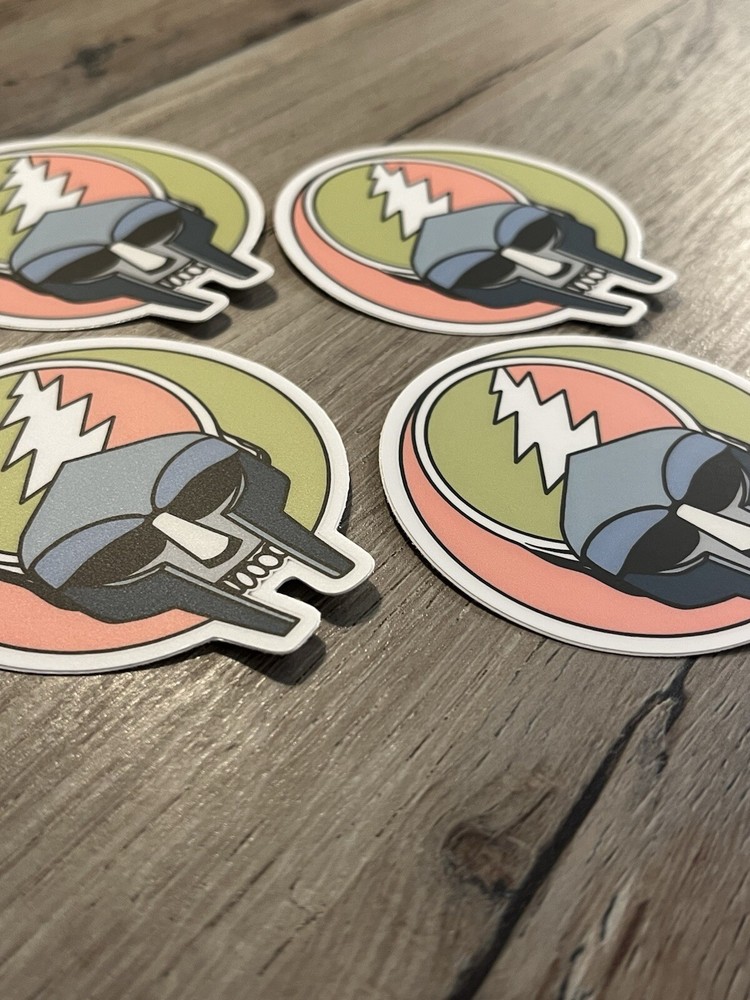 Grateful Dead - Doom 3” Vinyl Sticker