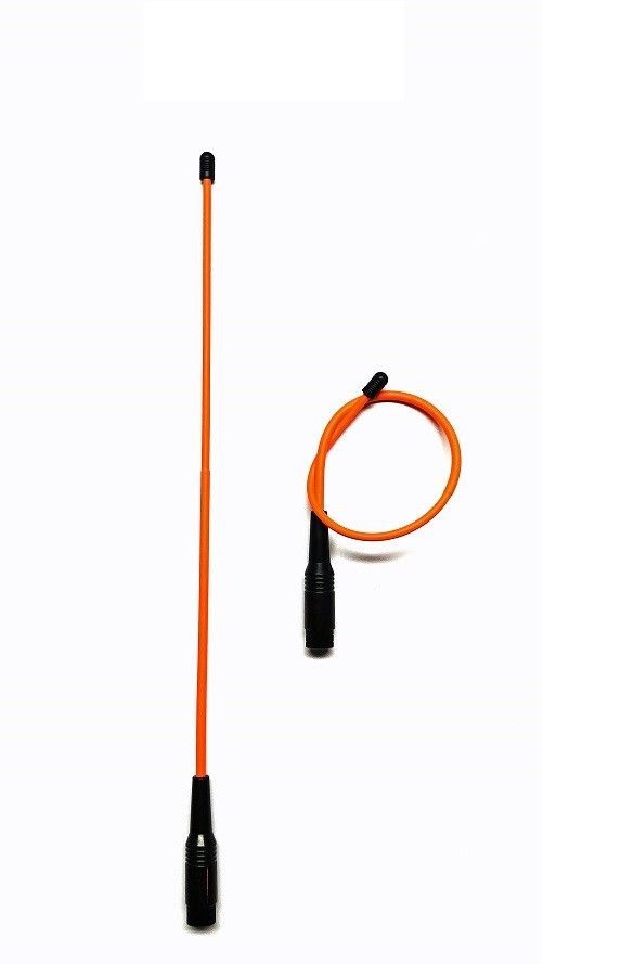 Flexible Orange 16 " Long Range Antenna Alpha 200