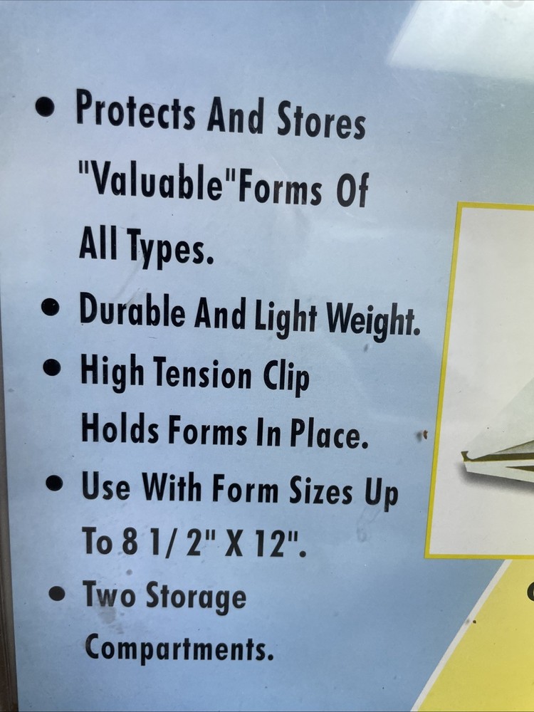 Tracker Aluminum Forms Holder Protect and Store New in package