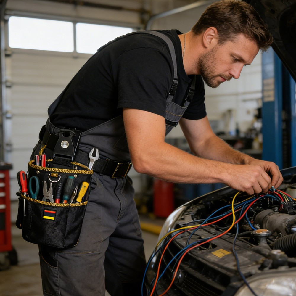 Clip-On Tool Pouch Belt Bag