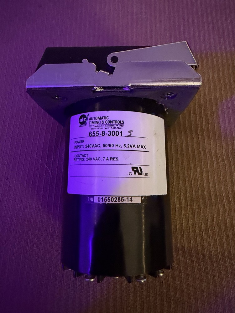 ATC 655-8-3001 TENOR Industrial Timer Controller 240VAC Multi-Function Relay