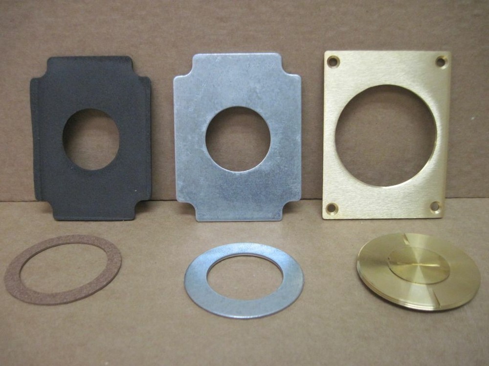 Legrand 829CK Brass Rectangular Communications Cover Plate