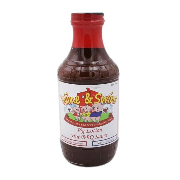 Wine & Swine HOT BBQ Sauce