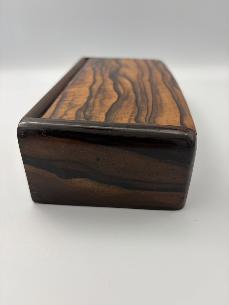 Rosewood Rectangular Stash Box Trinket Box