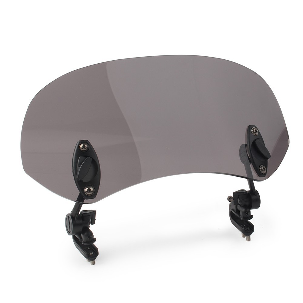 Universal Adjustable Windshield Clip On Extension Spoiler Wind Deflector Motor