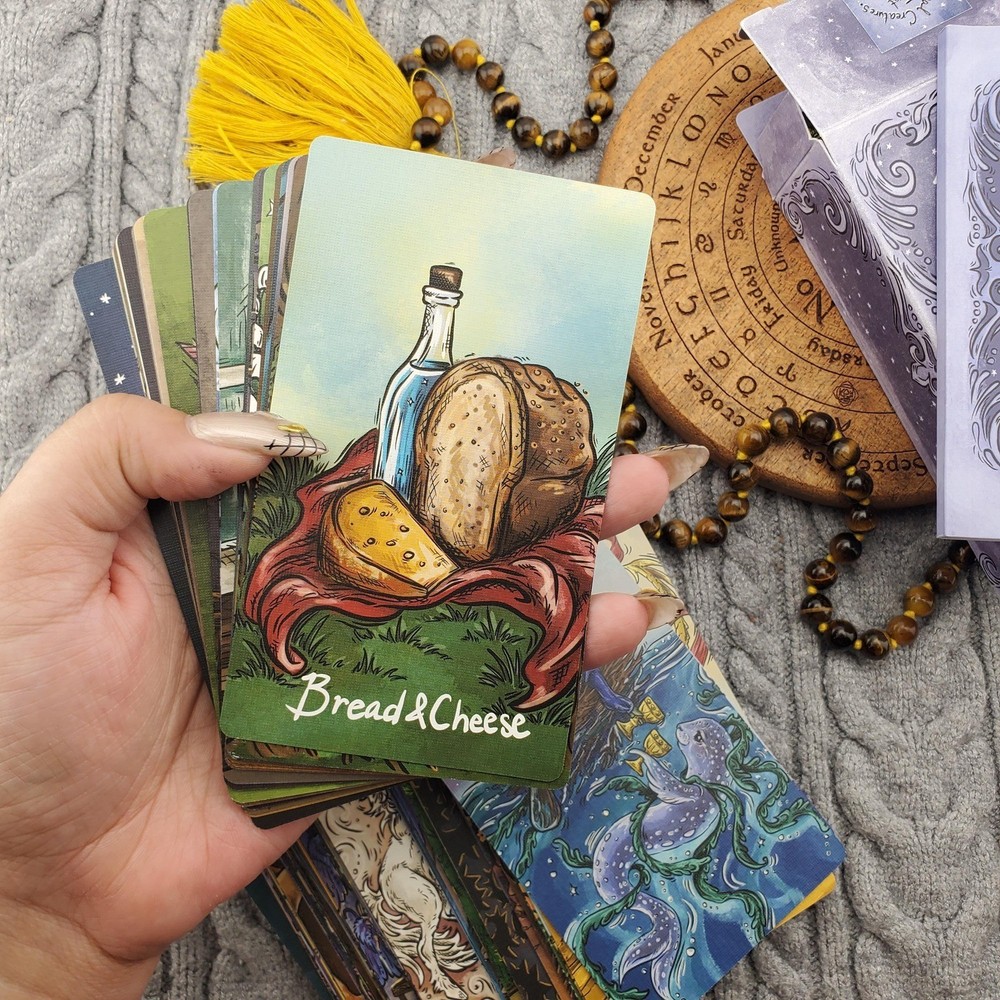 Magical Creatures Tarot by WilderHeartsStudio 78 Card Tarot Deck USED