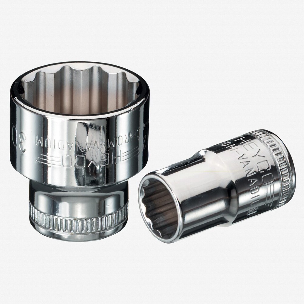 Heyco 19mm 12 Point 3/8" Drive Socket