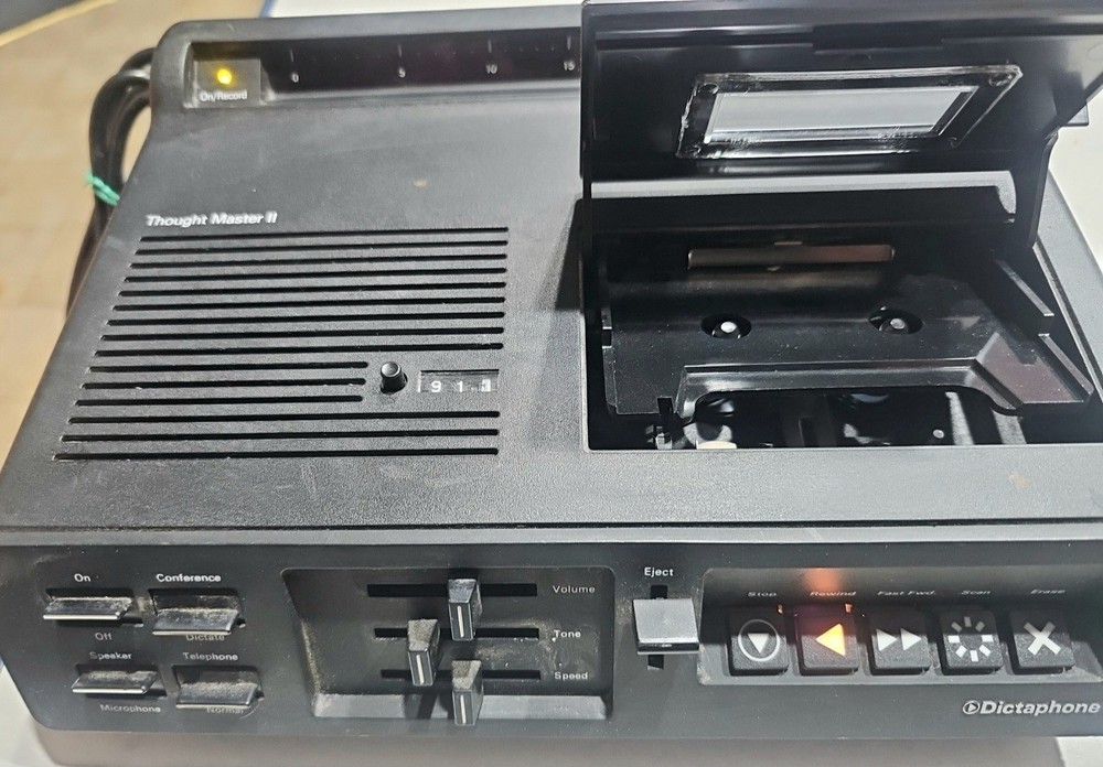 DICTAPHONE 3800 THOUGHTMASTER DICTATION MACHINE