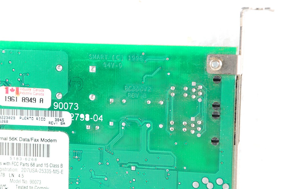 SMART Modular Technologies 56K PCI Internal Modem