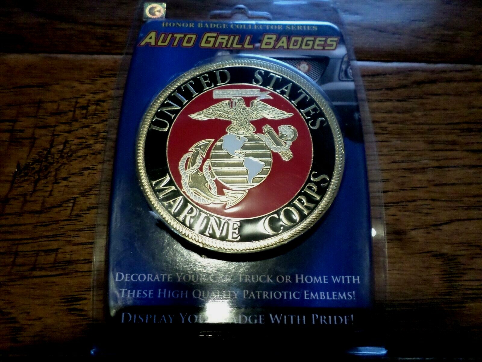 U.S MARINE CORPS EGA USMC AUTOMOBILE GRILL MEDALLION AUTO HOME EMBLEM BADGE