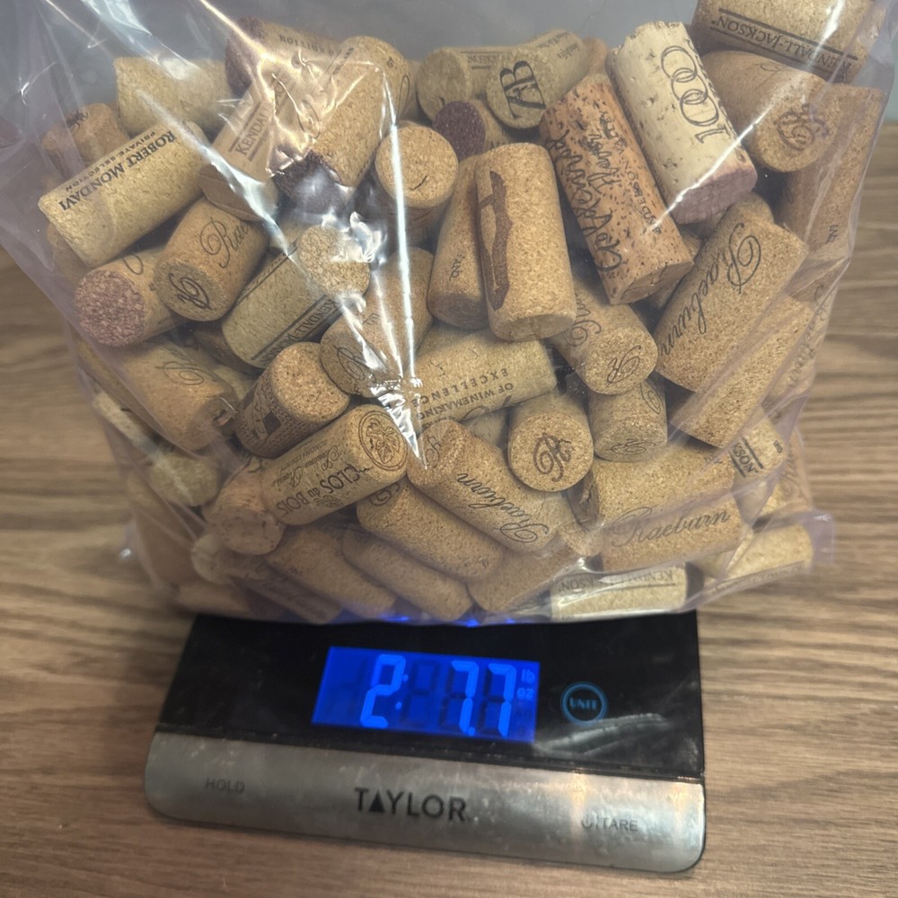 Corks 2.77 pounds Natural Tapered Soft Corks