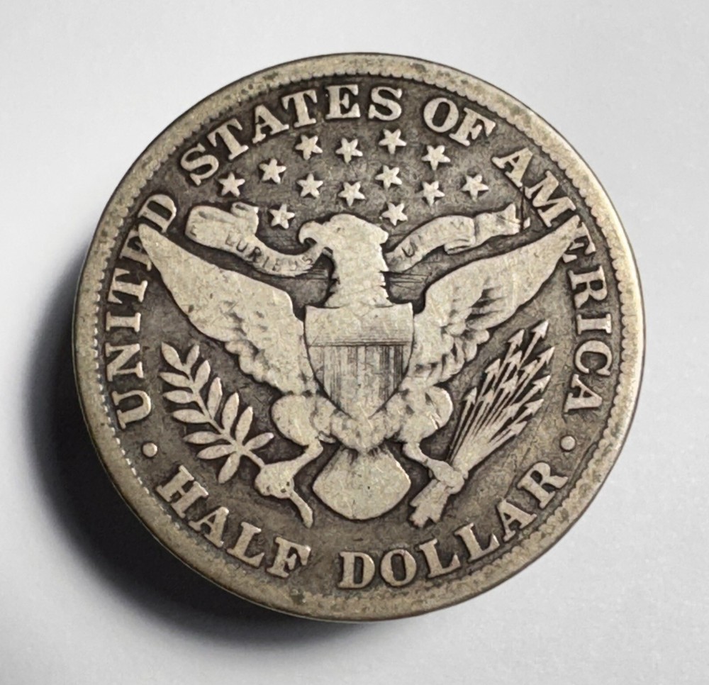 1898 Barber Half Dollar 90% Silver -0330
