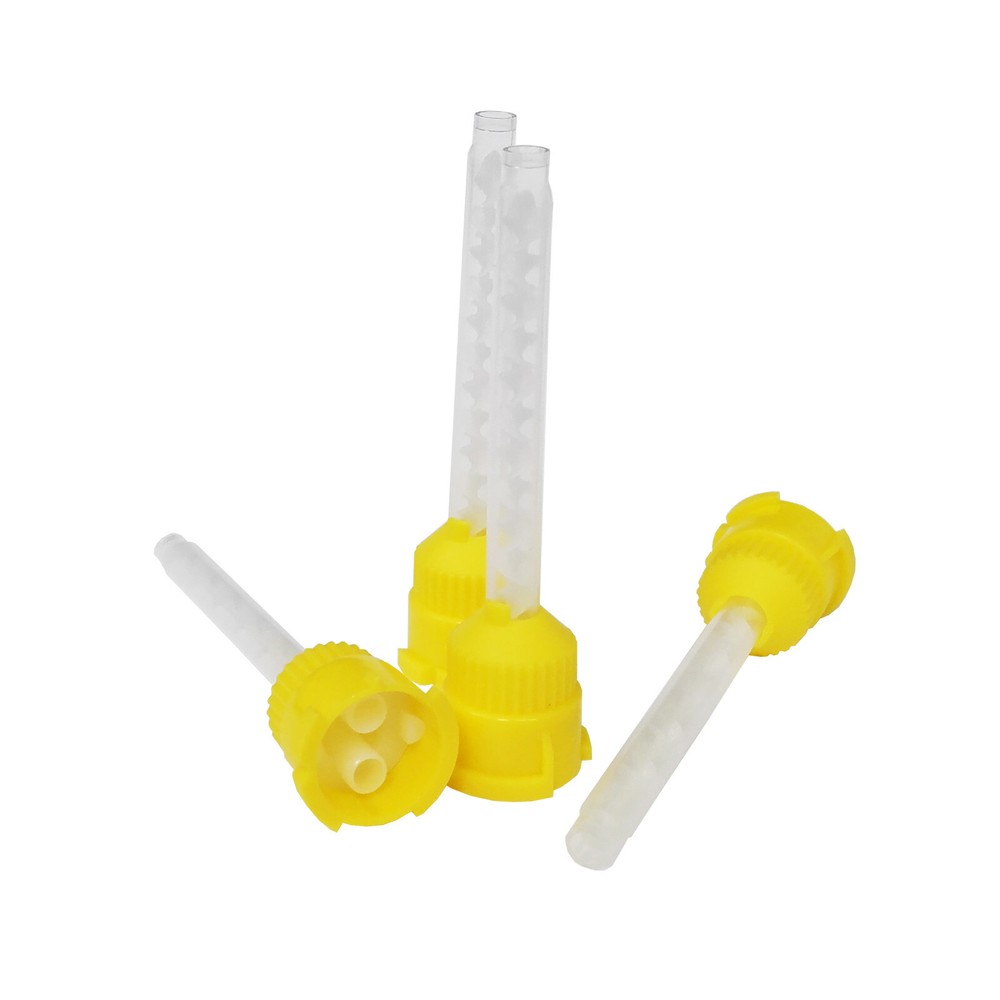 Dental Impression Mixing Tips Intraoral Yellow Light Body Impression Material