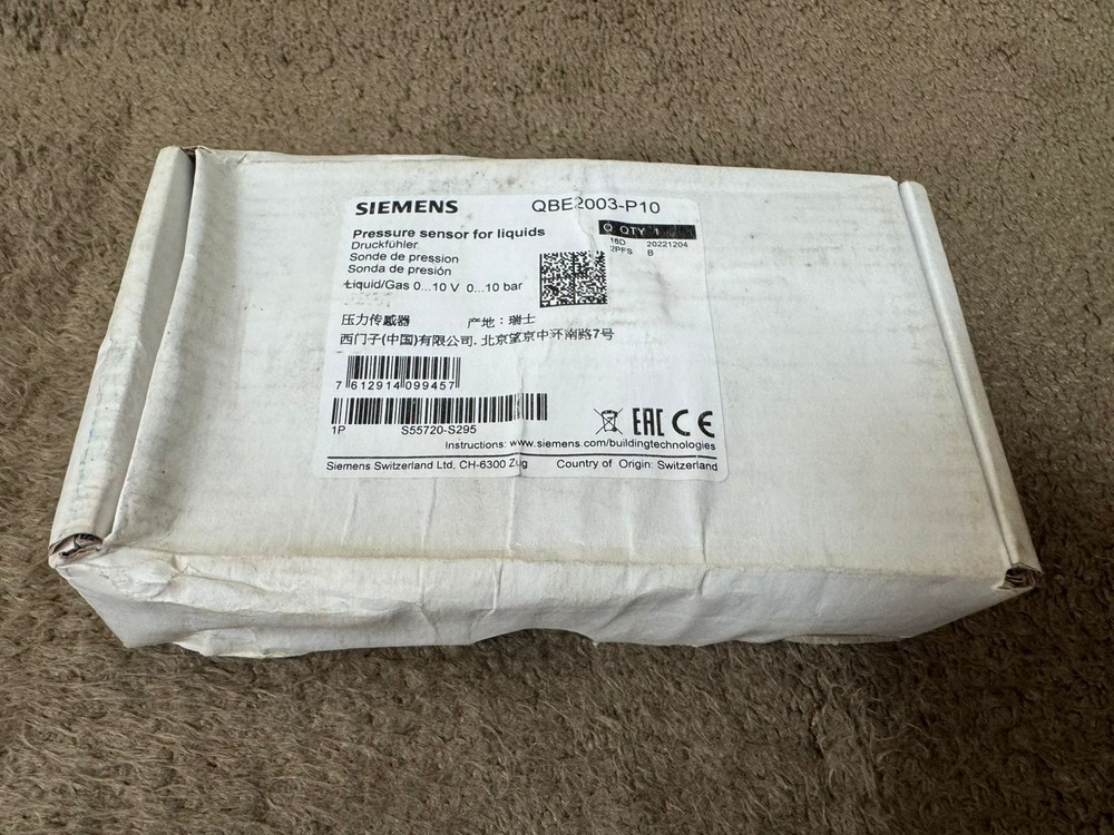 Siemens / Pressure Sensor / QBE2003-P10