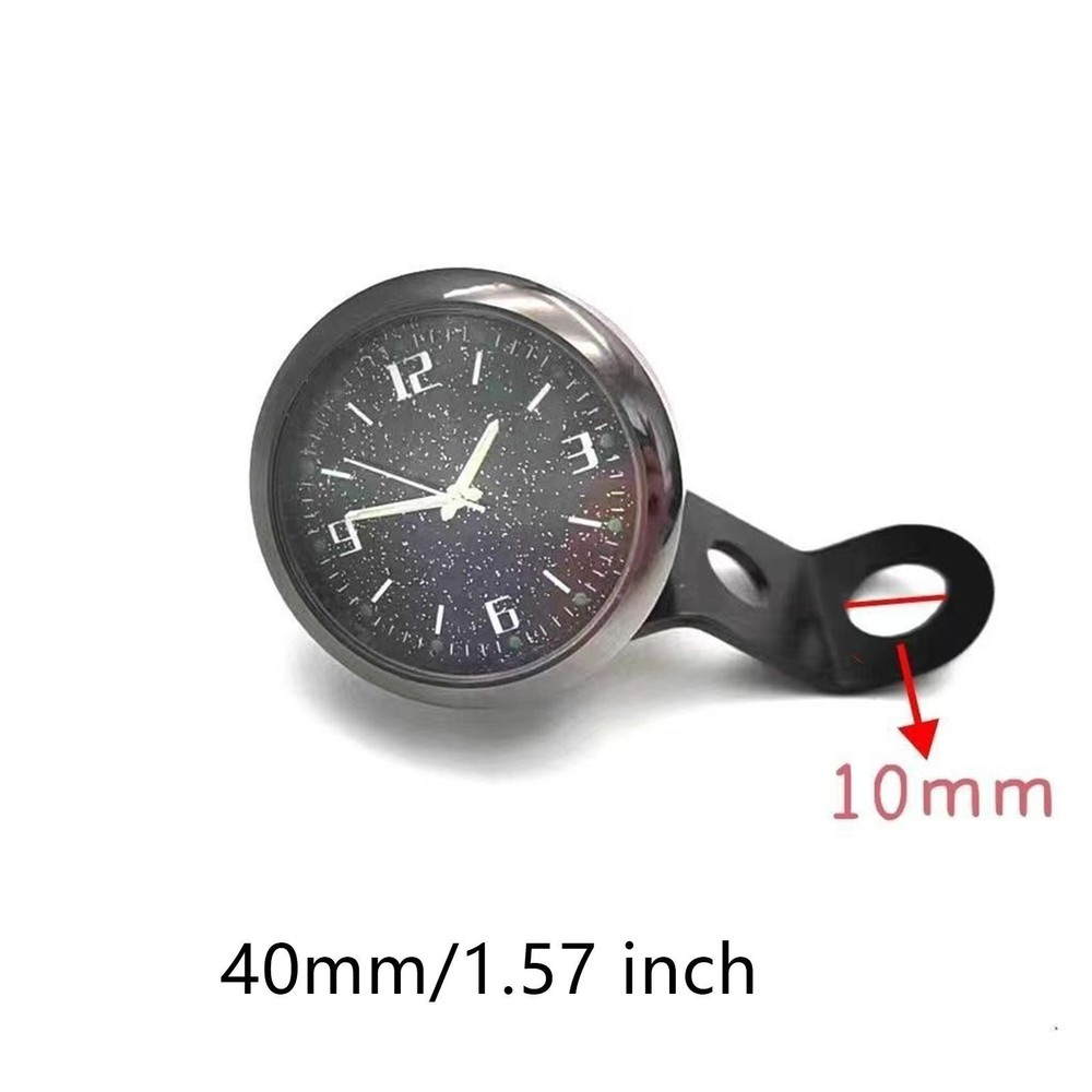 Motorcycle Handlebar Clock Motorcycle Clock Dial Clock Decorative Modification