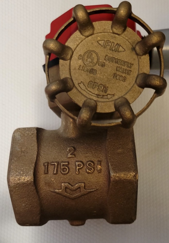 Milwaukee Control Valve Fire Sprinkler 2 In