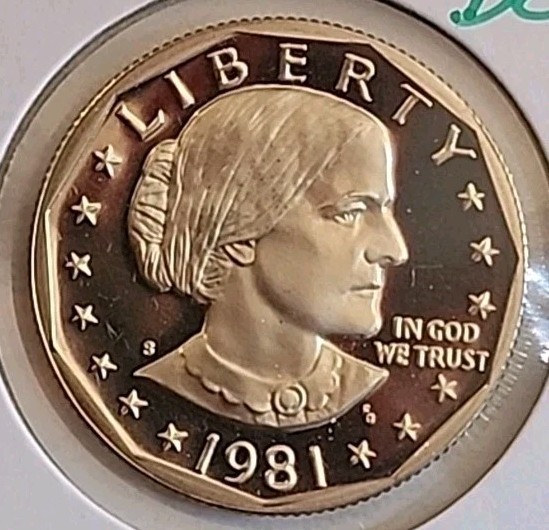 1981-S Susan B Anthony ■ Proof DCAM ■ #2824