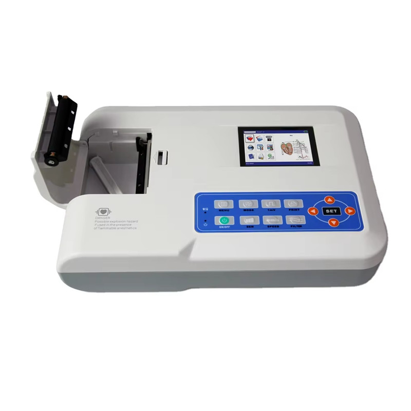 Clinical 12-Lead EKG w/ 3-Channel Thermal Printer & Software