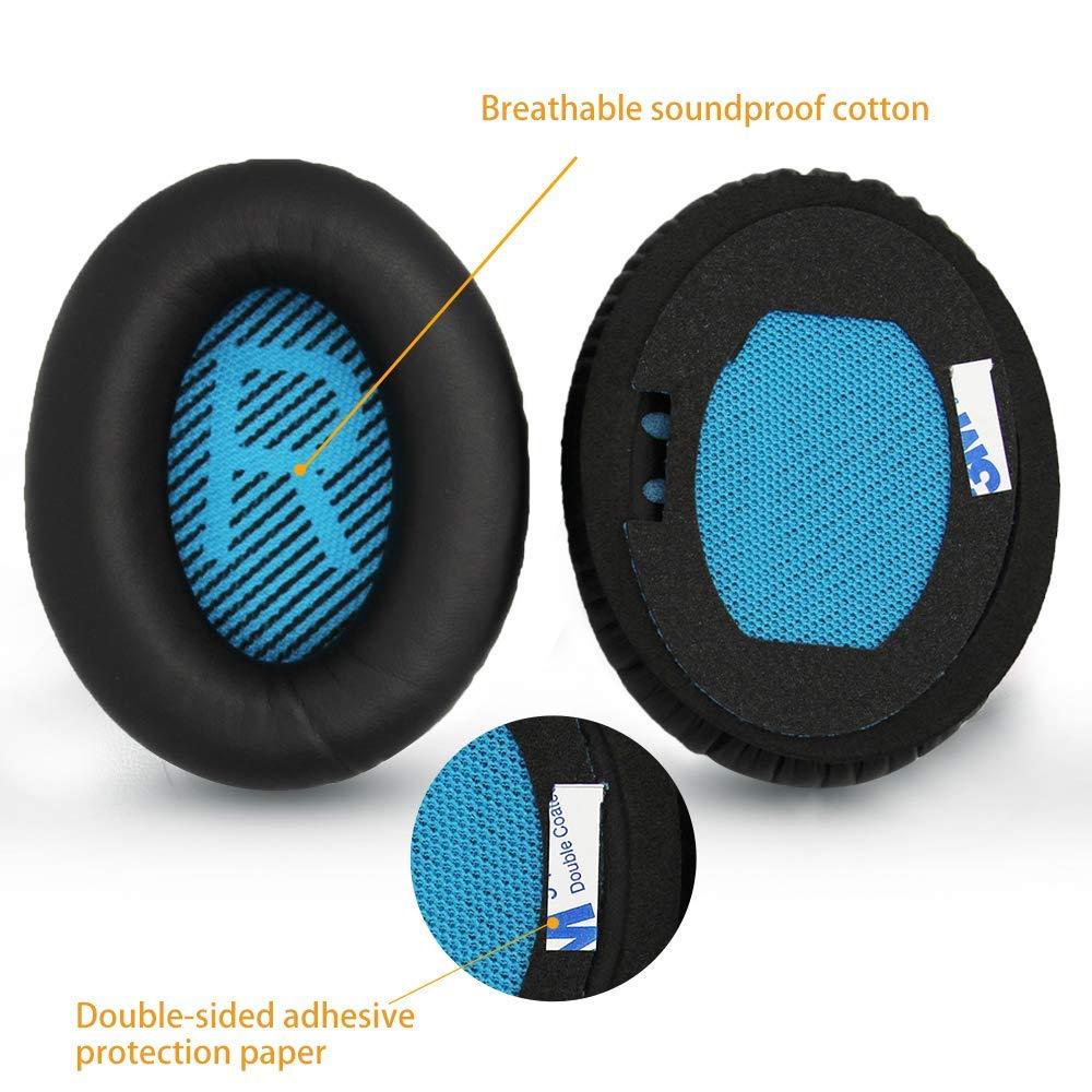 Ear Pad Cushion Replacement For Bose QC 2 Black!