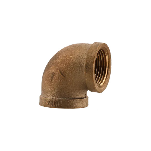 No Lead Brass 90 Elbow - 1"