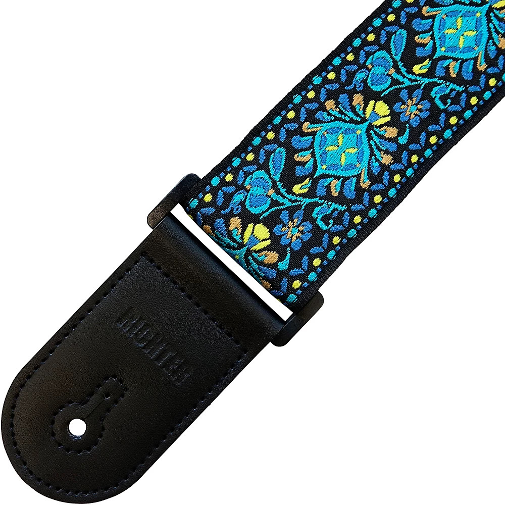 RICHTER Retro Guitar Strap Blue