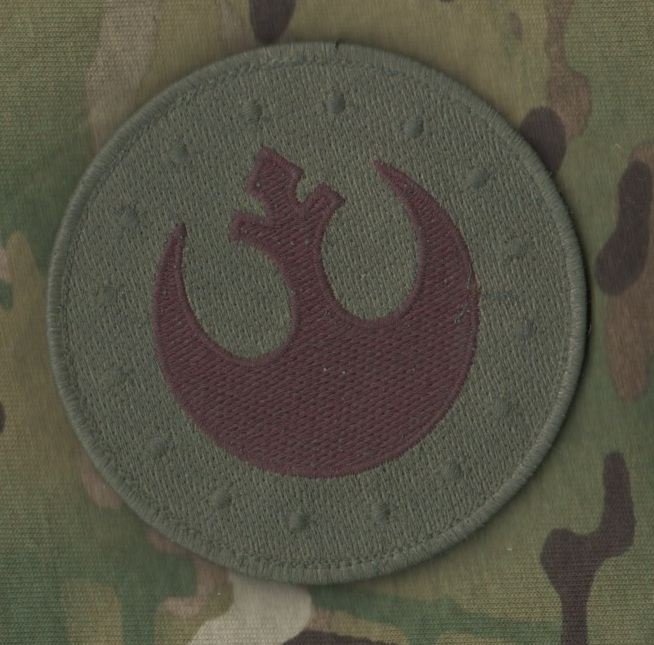 DAESH WHACKER USMC FORCE RECON SET: Terminator 2" SKULL + BIBLE CODE 2COR4:6 TAB