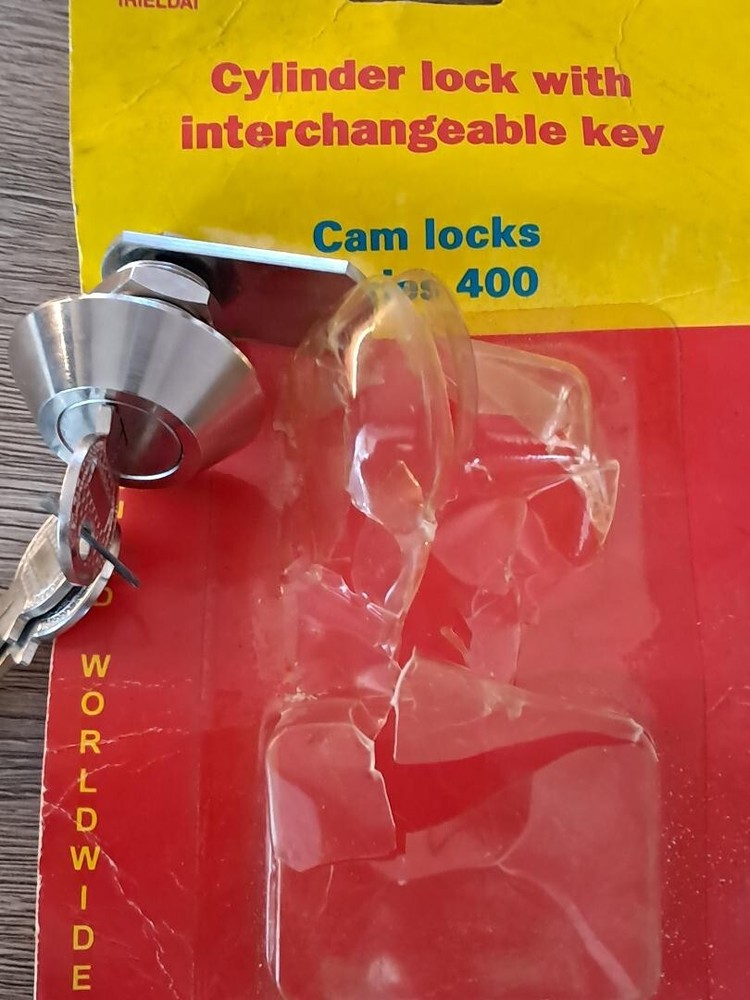 RIELDA 400 Re-programable High Security Cam Lock With 3 Keys