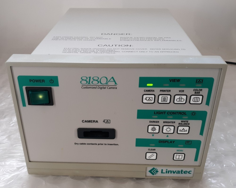Linvatec 8180A Customized Digital Camera w/ Power Cord