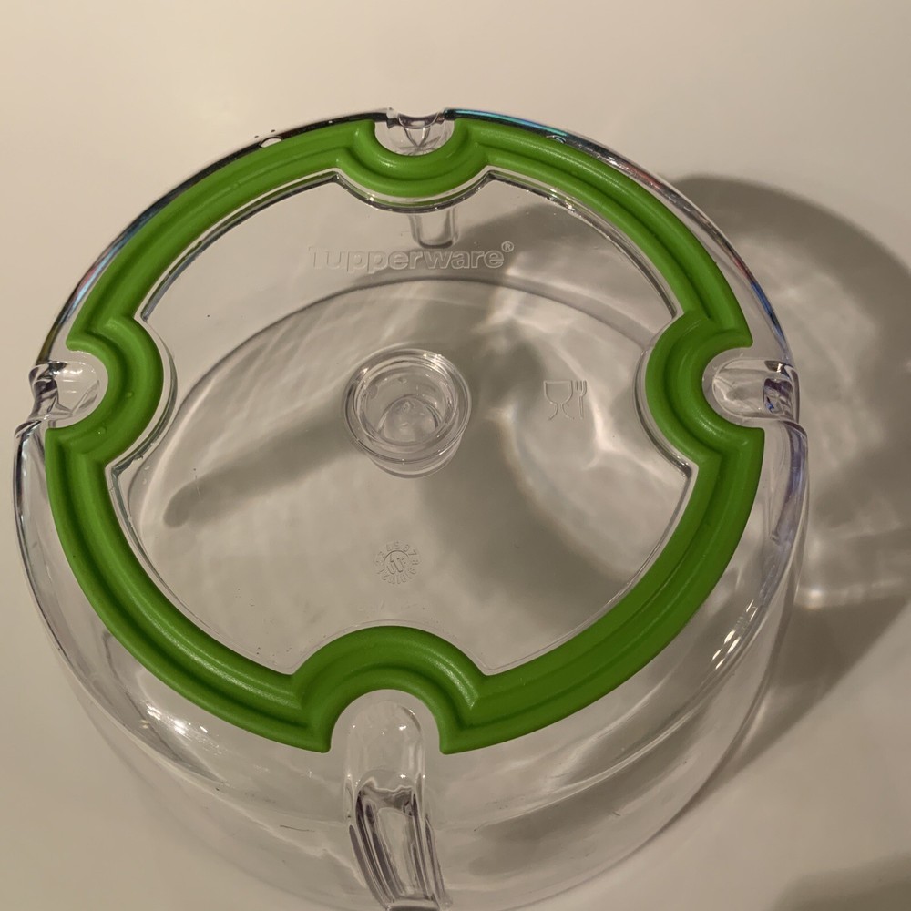 Tupperware Manual Food Chopper Processor Quick Chef Pro Bowl Replacement 5578B-1